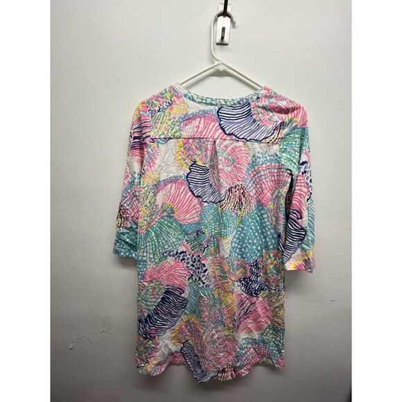 Lilly Pulitzer Women's 3/4 Long Sleeve Amina Dress Vibrant Multicolor Size Small - Picture 7 of 9